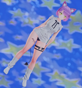 Hololive Tokoyami Towa Girly Outfit